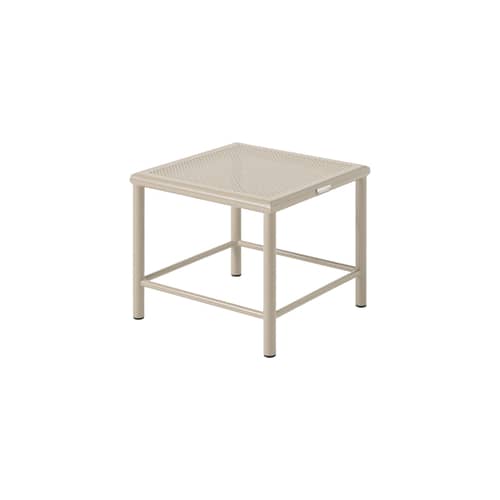 Tabouret T37 Tressé /  Assise tressée - Tolix - Beige gris - Acier inoxydable