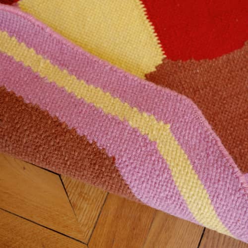 Tapis Cone / 180 x 120 cm - COLORTHERAPIS - 180 x 120 cm - Laine vierge de Nouvelle-Zélande