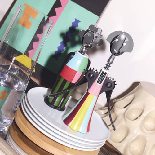 Tire-bouchon Anna G. - Parade  / Alessandro Mendini, 1994 - Edition limitée - Alessi - Parade / Multicolore -  Zamak, Acier, Biocomposite AlkiPaper