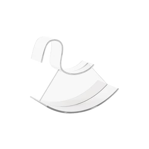 Cheval à bascule H-Horse plastique transparent - Kartell - Cristal - Polycarbonate