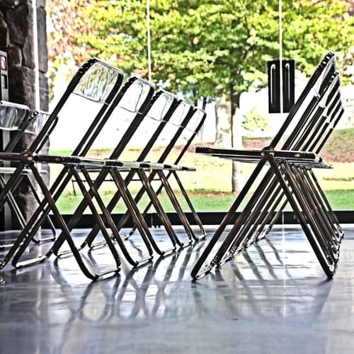 Folding chair Plia ANONIMA CASTELLI / Giancarlo Piretti, 1967