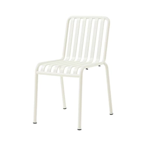 Palissade Stacking chair metal white / Bouroullec, 2016 - Hay - Cream white - Steel