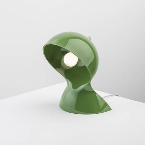 Lampe de table Dalù / Vico Magistretti, 1969 - Artemide - Vert - Thermoplastique moulé