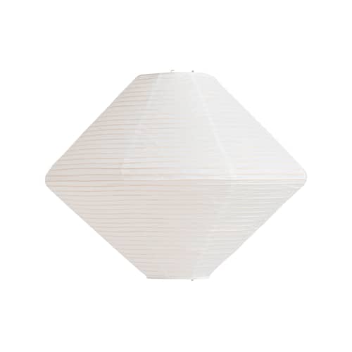 MÖBELZUBEHÖR Paper Shade Diamond papierfaser weiß / Ø 60 cm- Ohne Elektrisches System - Hay - Ø 60 cm / Weiß - Bambus, Papierfaser