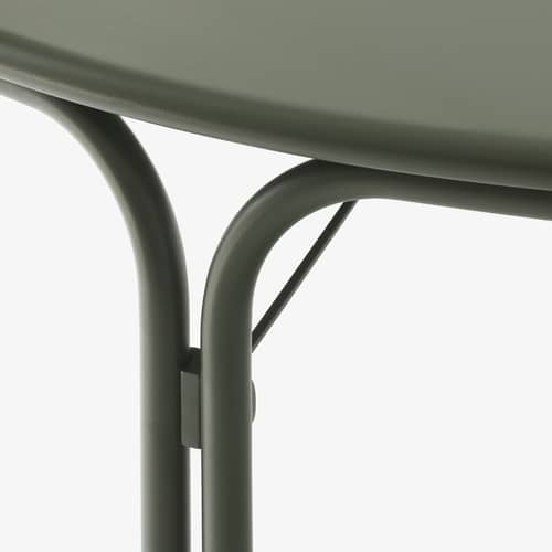 Thorvald SC98 Round table metal green / Ø 115 cm - &tradition - Bronze green - Steel