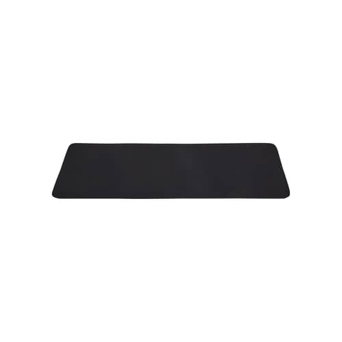  Accessory textile black / Cushion for Curva Bench - 95.5 x 32 cm - AYTM - Charcoal grey curly - Polyurethane foam, Terrycloth