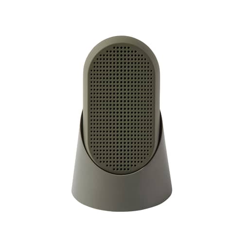 Enceinte Bluetooth Mino T - 5W plastique vert / Etanche - Mousqueton intégré / Station d\'accueil - Lexon - Vert kaki mat - ABS