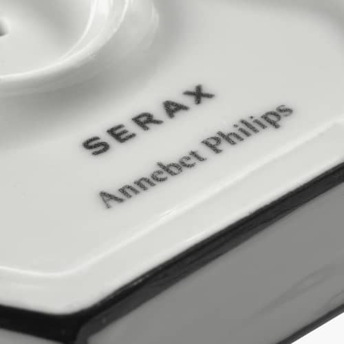 Portacandela Carte Blanche ceramica bianco / Medio - A 15,5 cm - Serax - H 15,5 cm - Porcellana