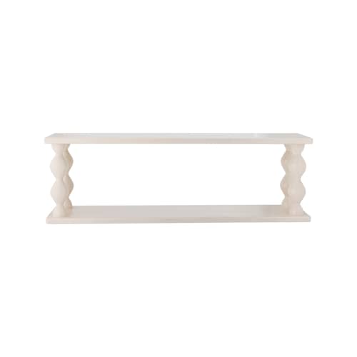Salino Wall shelf wood white / W 80 x H 26 cm - Bloomingville - L 80 cm / White - Lacquered MDF