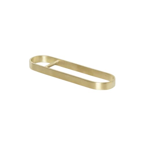 Flaschenöffner Fein gold metall / Messing - Ferm Living - Messing - Massives Messing