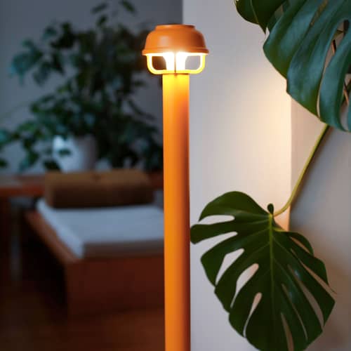 Kori Floor lamp metal orange - ARTEK - Orange - Aluminium, Steel
