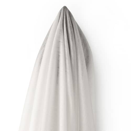 Set de 2 patères Dropit bois Small /  H 7,7 cm - Normann Copenhagen - Naturel - Small / H 7,7 cm - Bois
