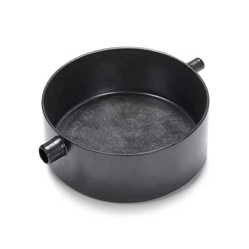 Plat à four FCK Large céramique noir / Ø 25 x H 9,8 cm - Serax - Noir - Grès émaillé