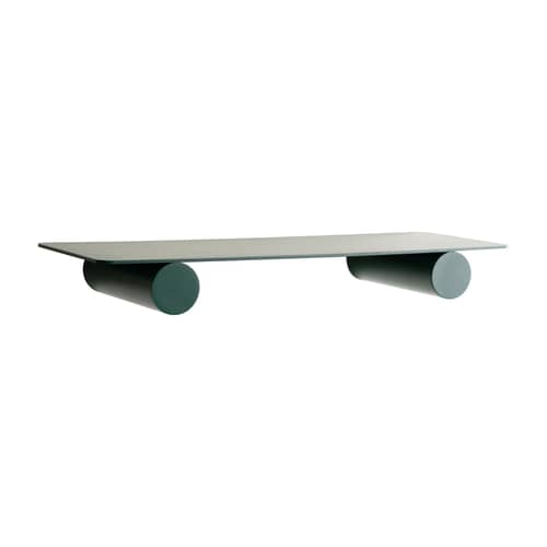 Pipeline Duo Shelf metal green / L 76 cm - raawii - Moss Green - Aluminium