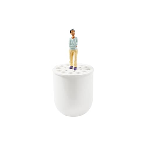 Vase Rêveur du Jour keramik weiß - POLSPOTTEN - Weiß - Keramik