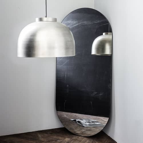 Miroir mural Walls Large / L 70 x H 150 cm - House Doctor - 70 x 150 cm - Fer, MDF, Verre