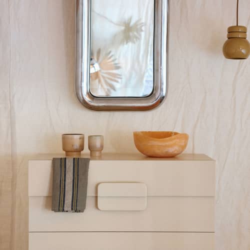 Saladier Patio / Ø 25 x H 11 cm - Résine - HK LIVING - Orange - Résine