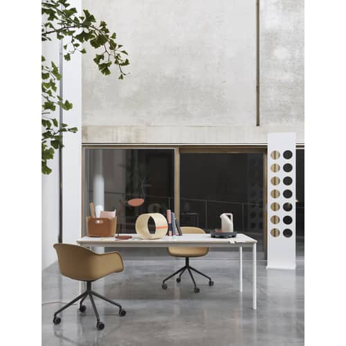 Carafe Tub céramique vert / Céramique - Muuto - Vert foncé - Grès émaillé