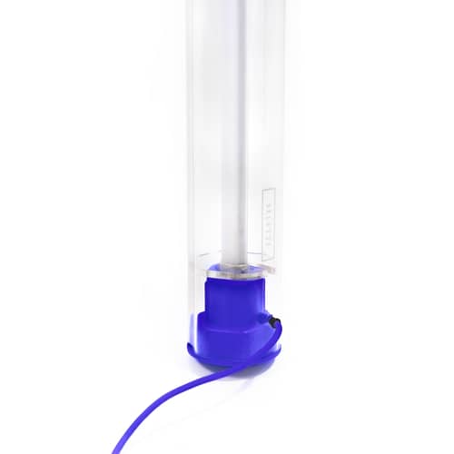 Bic Lamp Lamp plastic material blue / LED - H 178 cm - Seletti - Blue - Polycrystal material