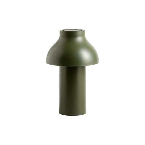 Lampe extérieur sans fil rechargeable PC Portable plastique vert / Pierre Charpin - Hay - Olive - Polyéthylène