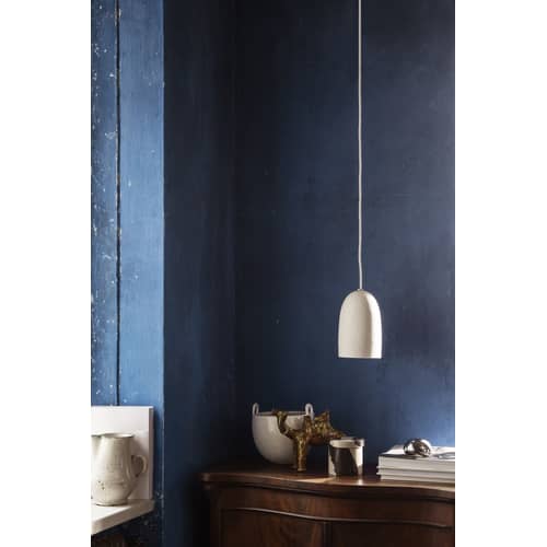 Speckle Pendant ceramic white Small / Sandstone - Ø 11 x H 18 cm - Ferm Living - Ø 11 cm / Off white - Sandstone