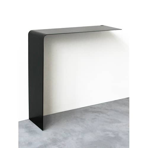 Wandkonsole Wing Shelf Zeus - Schwarz - Metall