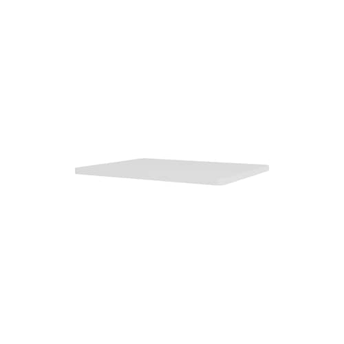  Accessory wood white / Internal Shelf for Panton Wire Single - W 33 x D 25.7 cm - MONTANA - Snow 38 - Lacquered MDF