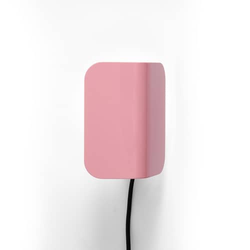 Wandleuchte mit Stromkabel Apex metall rosa / Orientable - Hay - Rosa - bemalter Stahl