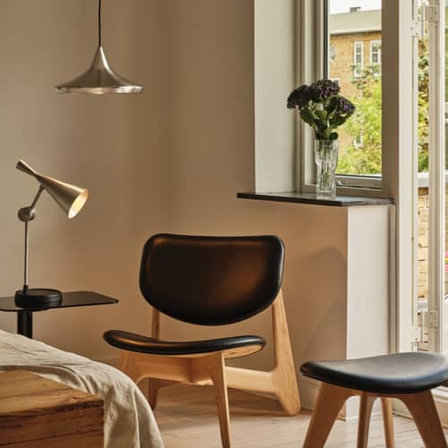 Lampada da tavolo Unbeaten LED metallo argento - Tom Dixon - Alluminio grezzo - Alluminio filato, Ghisa