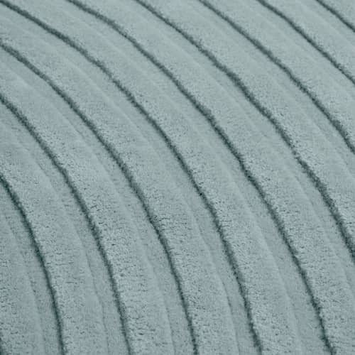 Tappeto Relevo tessuto verde / 170 x 240 cm - Taftato a mano - Muuto - verde salvia - Lana di Nuova Zelanda