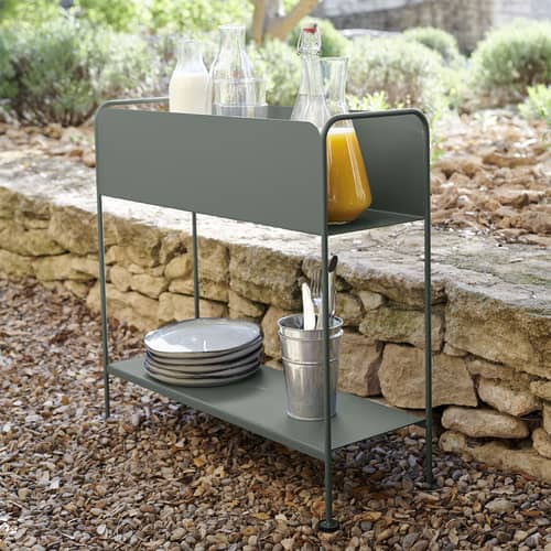 Cache-pot Picolino métal violet / Rangement -  L 66 x H 63 cm - Fermob - Guimauve - Acier