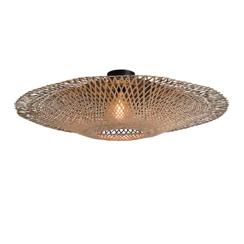 Deckenleuchte Kalimantan Large von GOOD&MOJO - schwarz bambus natur | Made  In Design