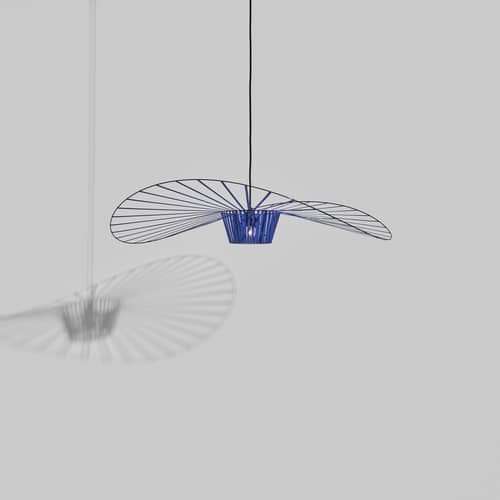Vertigo Pendant composite material blue Small / Ø 110 cm - Constance Guisset, 2010 - Petite Friture - Cobalt blue - Fibreglass, Polyurethane