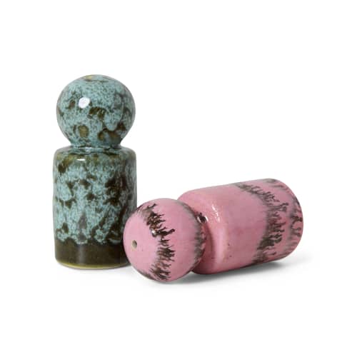 Set sale e pepe 70s ceramics ceramica multicolore - HK LIVING - Barocco - Gres smaltato