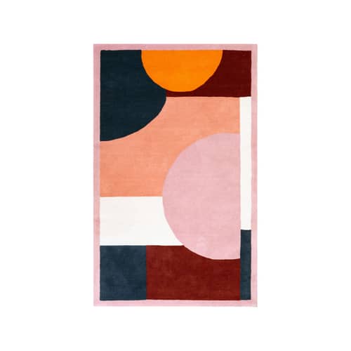 Tapis Morning Yoga / 210 x 140 cm - Laine tuftée main - COLORTHERAPIS - 210 x 140 cm / Multicolore - Laine de Nouvelle-Zélande