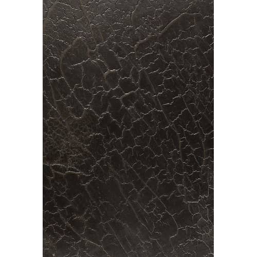 Console Stability métal bois marron noir / L 170 x H 75 cm - Sculpté main - Ethnicraft - Terre d\'Ombre - Métal, Mineral
