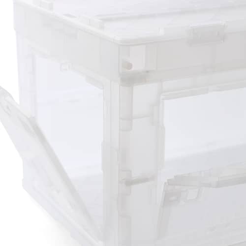 Schachtel Blox Large plastikmaterial transparent / 59,5 x 41 x H 38,5 cm - STUDIO ABOUT - 59,5 x 41 x H 38,5 cm - Polypropylen