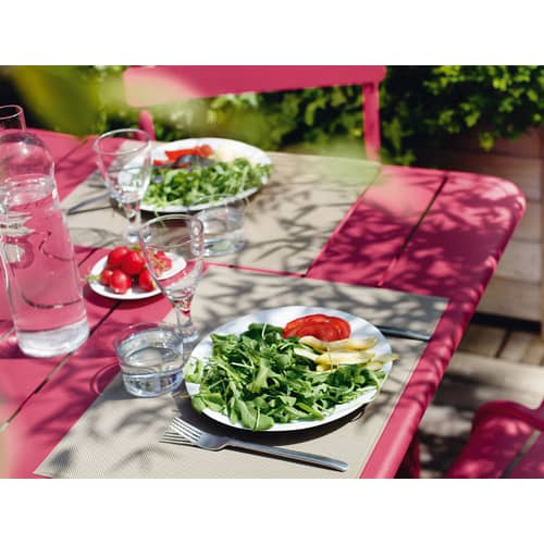 Set de table  tissu blanc / Toile - 35 x 45 cm - Fermob - Blanc Coton - Toile