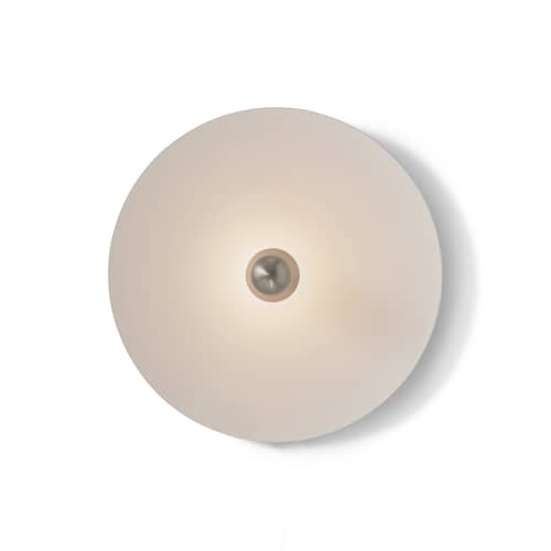 Kantarell LED Wall light metal white / Ceiling light - Ø 55 cm - NEW WORKS - White / Black - Aluminium, Steel