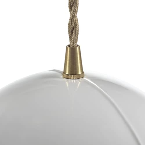 Suspension Cosmo céramique blanc / Ø 15.5 cm - Serax - Blanc - Porcelaine