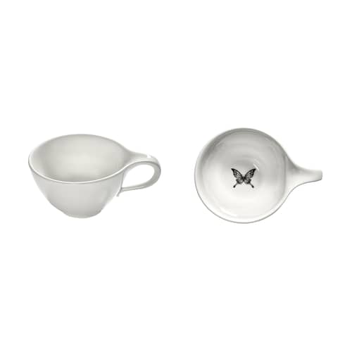 Set de 2 tasses à cappuccino Unity - Butterfly / 15 cl - Serax - Set 2 tasses - Porcelaine