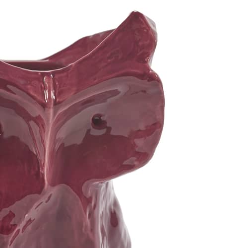 Vase After Midnight Owl  keramik violett / Large - H 30 cm - Serax - Aubergine - emaillierter Sandstein