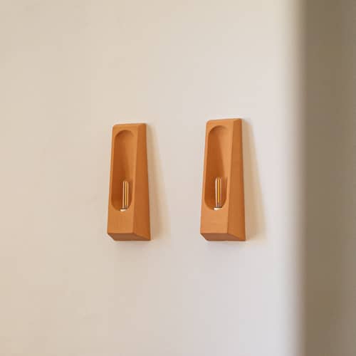 Alcove Wall light ceramic orange - VIOLAINE D\'HARCOURT - Terracotta - Ceramic