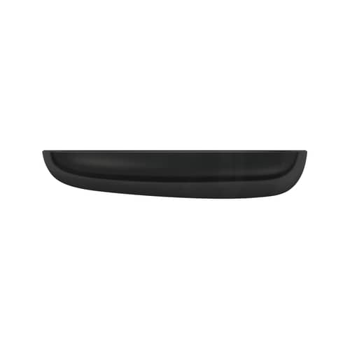 Corniche Large Wall shelf plastic material black / L 45.5 cm - Bouroullec, 2012 - Vitra - Black - Plastic