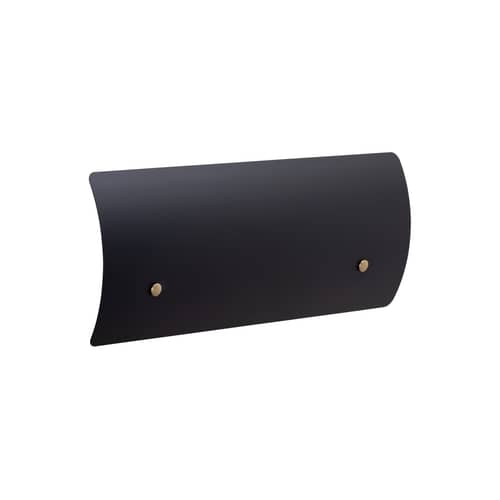 Applique avec prise G32 métal noir / L 70 cm - Réédition 1954 Pierre Guariche - SAMMODE STUDIO - Noir - Acier, Laiton