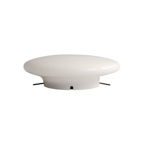 Applique salle de bains Hikari LED / Ø 45 cm - 101 COPENHAGEN - Ø 45 cm / Blanc - Aluminium, Verre opalin