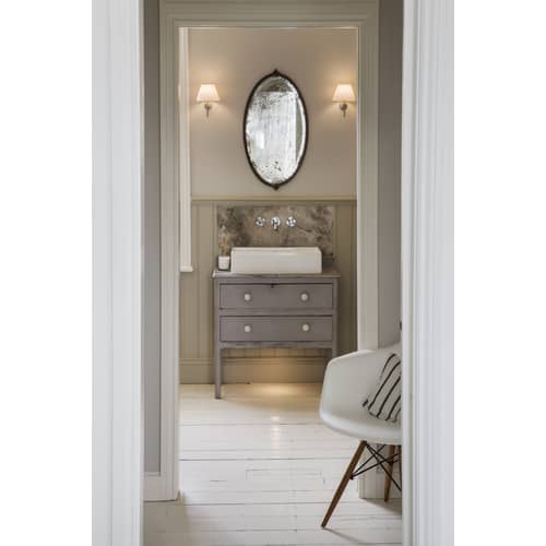Applique d\'extérieur Roma verre & métal chromé - Astro Lighting - Chomé / Blanc - Acier inoxydable, Verre