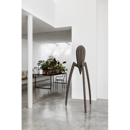 Skulptur Juicy Salif XXL plastikmaterial braun / H 187 cm - Alessi - Bronzefarben - Polyäthylen