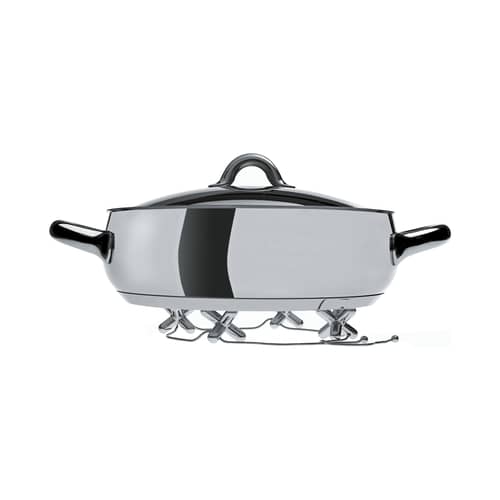 Dessous de plat Tripod métal - Alessi - Chromé - Zamac chromé