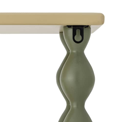 Etagère murale Bibiola bois vert / L 80 x H 26 cm - Bloomingville - Vert sauge / Beige - MDF laqué